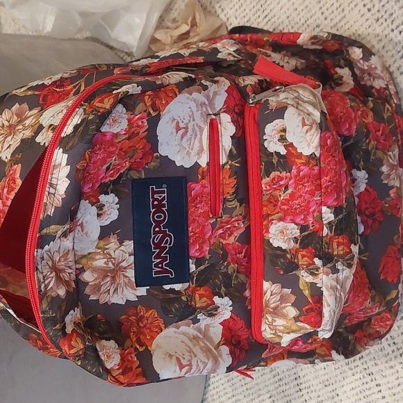 Jansport Bags Jansport Digibreak Floral Womens Backpack Poshmark